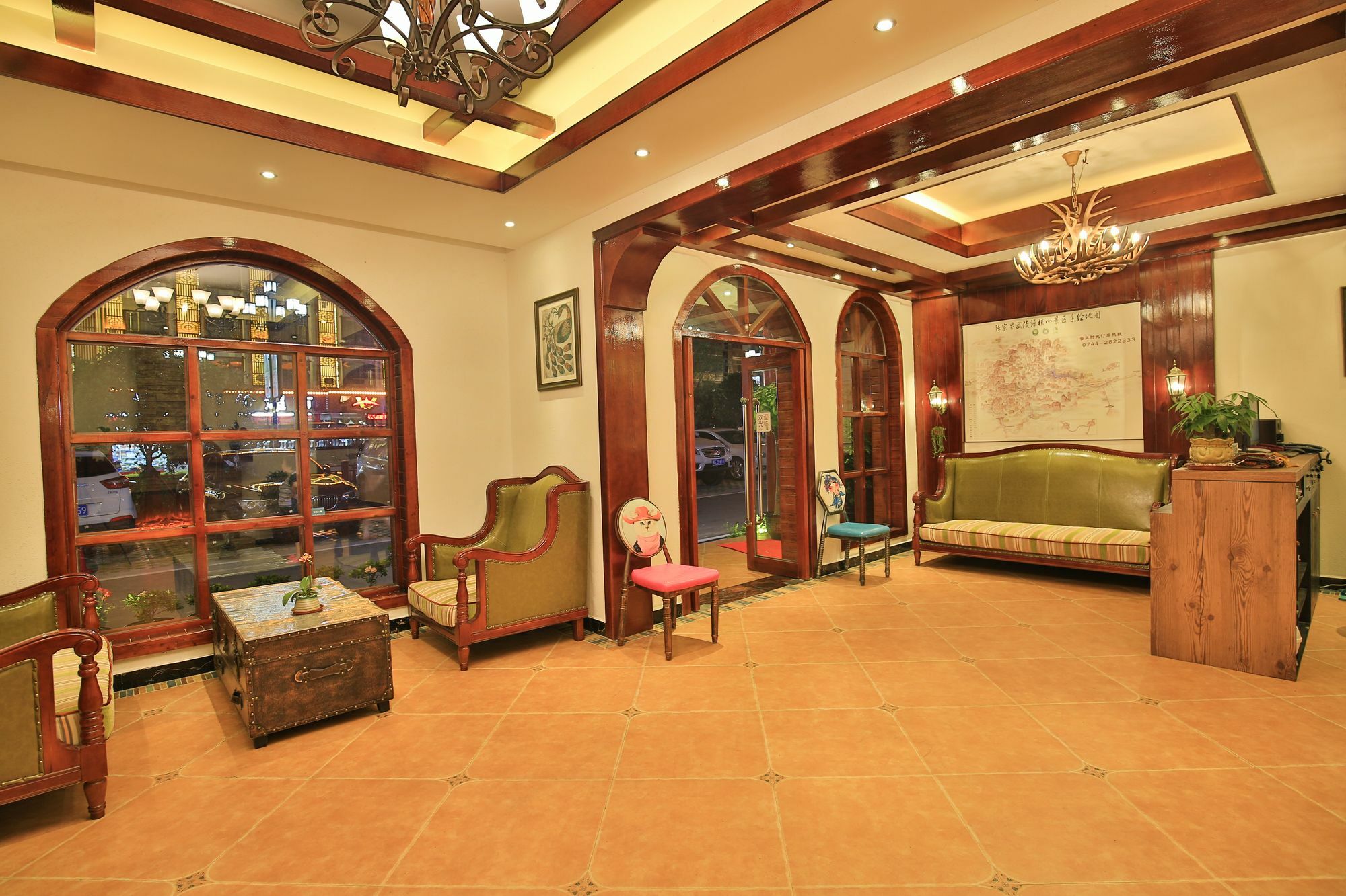 The Time On The Cloud Theme Inn Wulingyuan Exterior photo